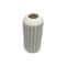 8 Pack: 9" White Geometric Ceramic Vase by Ashland®